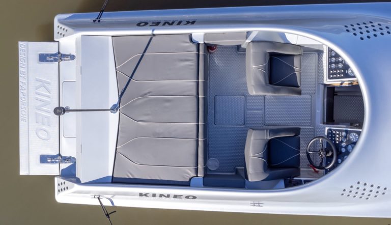 Yachtma cockpit Porshe exterior details