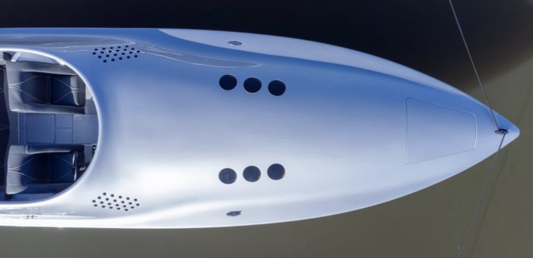 Yachtma boat Porshe exterior details