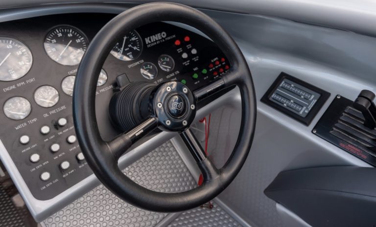 Yachtma boat Porshe wheel