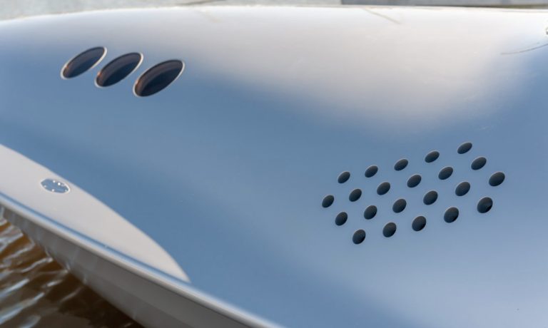Yachtma Porshe boat exterior details